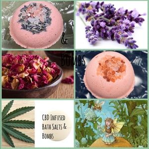 (3) Hemp Himalayan Salt Lavender Bath Bombs